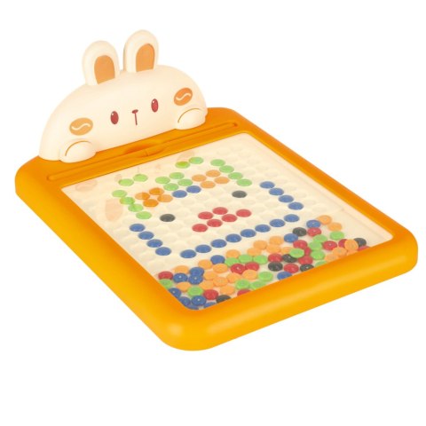 Tablica edukacyjna magnetyczna z pinezkami do układania mozaika szablon 118 kropek