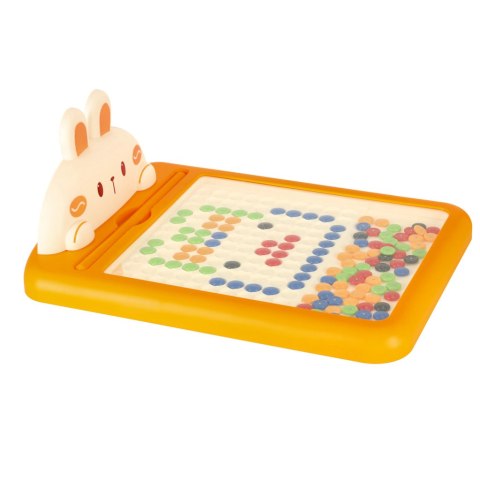 Tablica edukacyjna magnetyczna z pinezkami do układania mozaika szablon 118 kropek