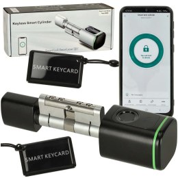 Zamek elektroniczny SMART wkładka inteligentna do drzwi odcisk palca bluetooth