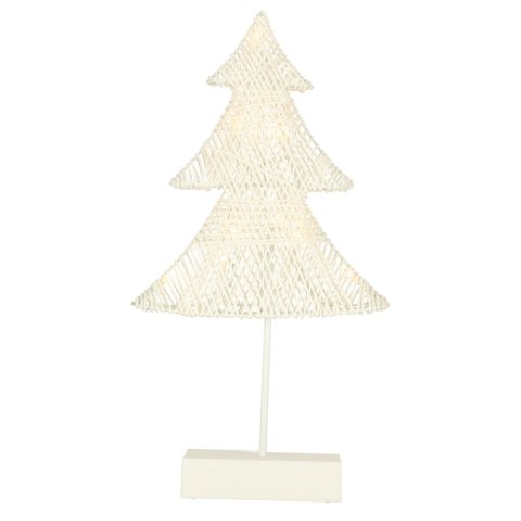 Choinka świecąca dekoracja świąteczna 10 LED 39 cm ciepły biały