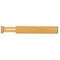 Organizer do szuflady bambusowy separator regulowany na sztućce narzedzia 43cm 1 sztuka