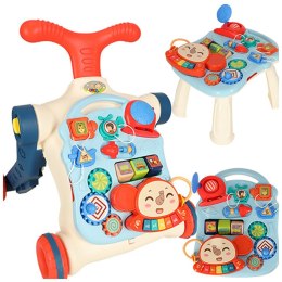 Pchacz chodzik interaktywny stolik edukacyjny 5w1