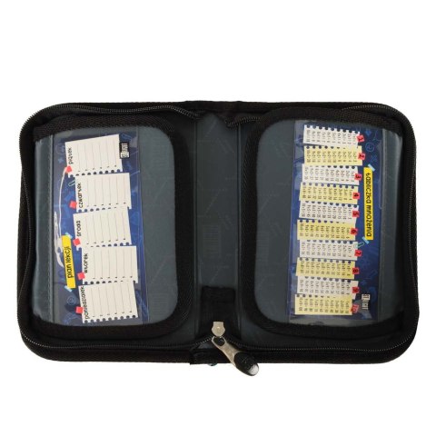 Piórnik szkolny jednokomorowy St. Right różowy