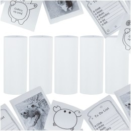 Rolki termiczne papier do drukarki aparatu 5,7cm x 4,5m 5 sztuk