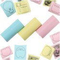 Rolki termiczne papier do drukarki apartu 5,7cm x 3m 3 sztuki kolorowe