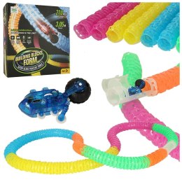 Tor wyścigowy samochodowy elastyczny rurkowy USB LED 210 elementów