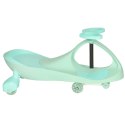 Jeździk grawitacyjny LED Swing Fix S3 świecące koła miętowy