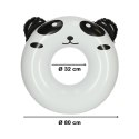 Kółko do pływania koło dmuchane kółko plażowe panda 80cm max 60kg