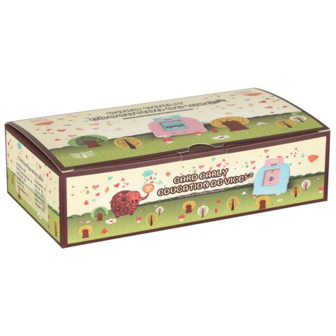 Nauka języka angielskiego czytnik kart do nauki słówek 112 fiszek niebieski