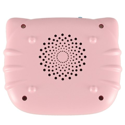 Nauka języka angielskiego czytnik kart do nauki słówek 112 fiszek różowy