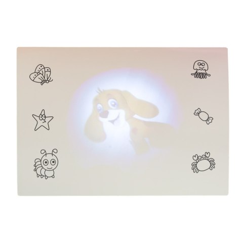 Projektor rzutnik stolik stół do rysowania żyrafa różowa