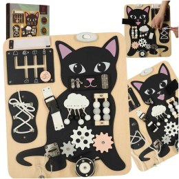 Tablica manipulacyjna sensoryczna Kotek LULILO KICIAO