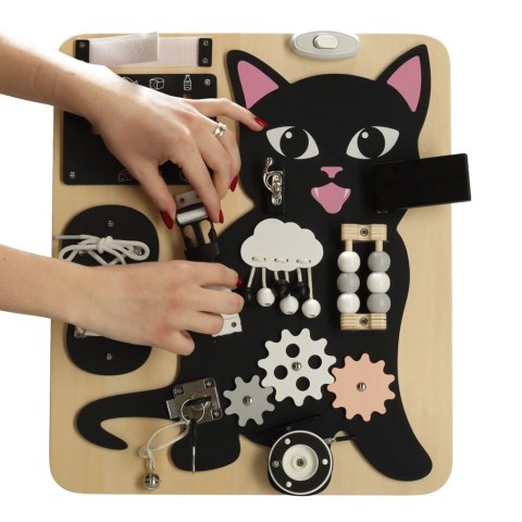 Tablica manipulacyjna sensoryczna Kotek LULILO KICIAO