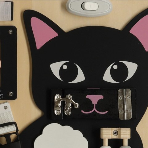 Tablica manipulacyjna sensoryczna Kotek LULILO KICIAO