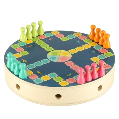 Gra zręcznościowa rodzinna rybki gąsienice łowienie montessori