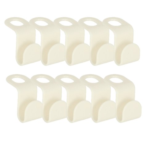 Haki haczyki na wieszaki organizer do szafy 10szt.