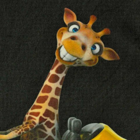 Kurtyna statyczna przeciwsłoneczna osłona okna samochodu żyrafa zestaw 2 szt.