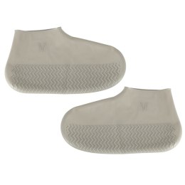 Nakładki przeciwdeszczowe na buty ochraniacze nieprzemakalne przeciwdeszczowe kalosze M szare roz. 35-38