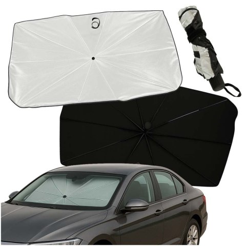 Parasol osłona przeciwsłoneczna na przednią szybę do samochodu auta mata składana UV 65x110cm