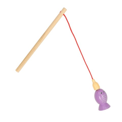 Gra drewniana montessori łowienie rybek marchewki robaczki