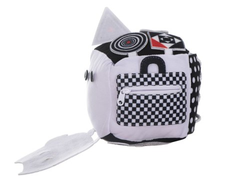 Kostka edukacyjna sensoryczna kontrastowa dotykowa