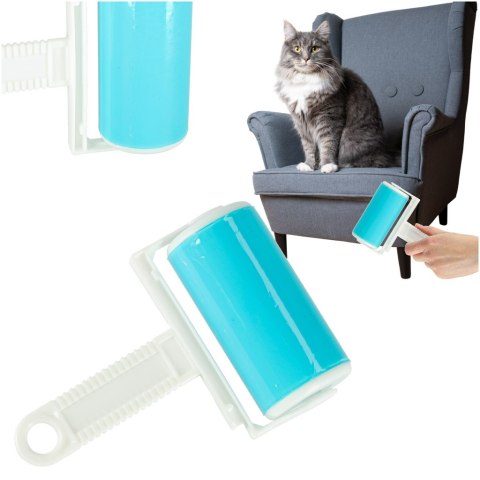 Rolka do ubrań wałek żelowy szczotka silikonowa do czyszczenia sierści tapicerki