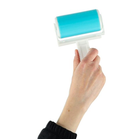 Rolka do ubrań wałek żelowy szczotka silikonowa do czyszczenia sierści tapicerki