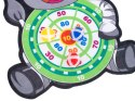 Tarcza Dart z rzutkami piłkami na rzep celowanie rzut do celu zebra