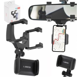 Uchwyt samochodowy na telefon na lusterko do auta samochodu obrotowy mocny