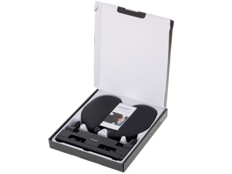 Zagłówek samochodowy poduszka podróżna oparcie na głowę szyje do samochodu regulowane czarny