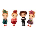 Lalka lalki do domku dla lalek 3 dziewczynki + 1 chłopczyk zestaw 4szt. 12cm