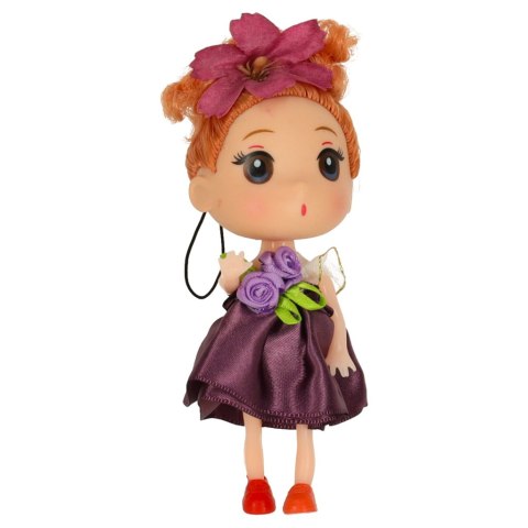 Lalka lalki do domku dla lalek 3 dziewczynki + 1 chłopczyk zestaw 4szt. 12cm