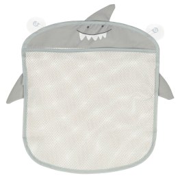 Organizer pojemnik na zabawki kąpielowy szary