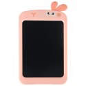 Tablet graficzny do rysowania dla dzieci znikopis tablica ekran LCD 8,5' królik róż