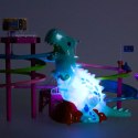 Tor wyścigowy dinozaur zjeżdżalnia ruchome schody LED dźwięk
