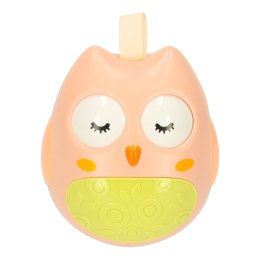 Wańka wstańka sowa sensoryczna kiwajka różowa