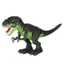 Dinozaur T-REX elektroniczny chodzi ryczy zielony