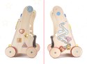 Pchacz dla dziecka chodzik drewniany kostka edukacyjna 6w1