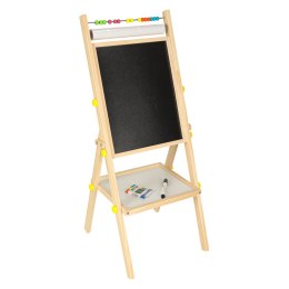 Tablica magnetyczna kredowa liczydło papier kreda literki gratis