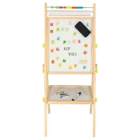 Tablica magnetyczna kredowa liczydło papier kreda literki gratis