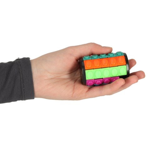 Układanka logiczna łamigłówka walec obrotowy 5 rzędów