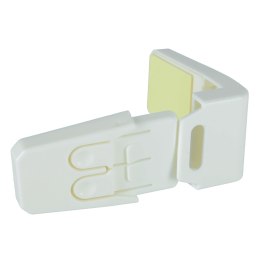 Zabezpieczenie szuflad kątowe wersja 2 białe