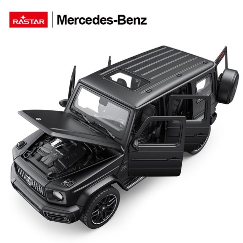 Autko Metalowe 1/32 Mercedes-Benz AMG G63 z Dźwiękiem Czarny RASTAR