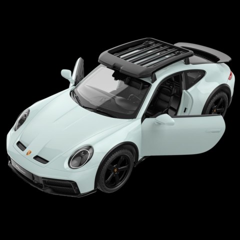 Autko R/C 1:14 Porsche 911 Dakar Miętowy RASTAR