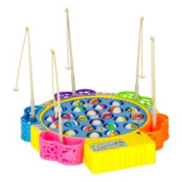 Gra zręcznościowa rodzinna rybki łowienie 24 rybek