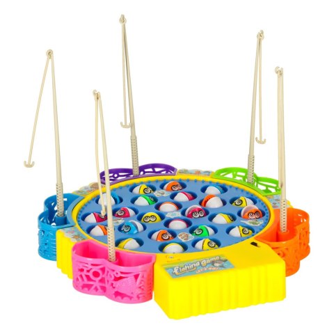 Gra zręcznościowa rodzinna rybki łowienie 24 rybek