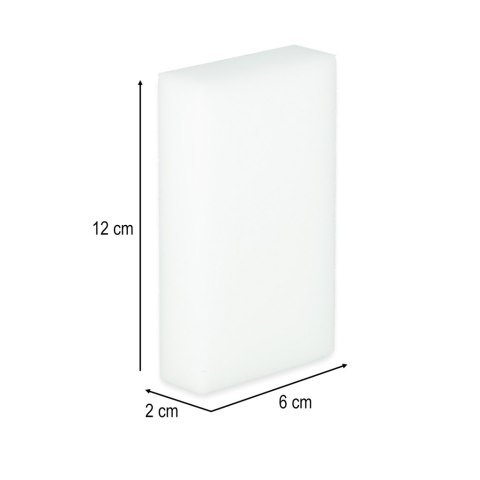 Magiczna gąbka z melaminy do czyszczenia plam zabrudzeń bez chemii wielofunkcyjna