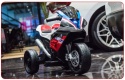 Motorek na akumulator BMW HP4 CZERWONY, muzyka, światła, dla dzieci 2-5 lat