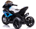 Motorek na akumulator BMW HP4 NIEBIESKI, muzyka, światła, dla dzieci 2-5 lat