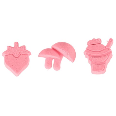 Piasek dla dzieci 1kg w woreczku różowy